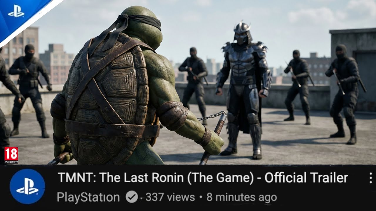 TMNT: The Last Ronin (The Game) &ndash; pierwszy zwiastun | Gry na PS5 | Koncepcja