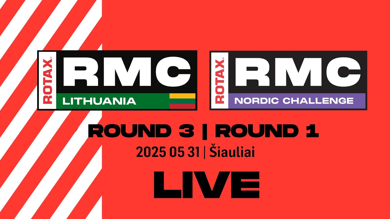 2025 Rotax Max Challenge Lithuania 3 + Nordic 1 | LIVE