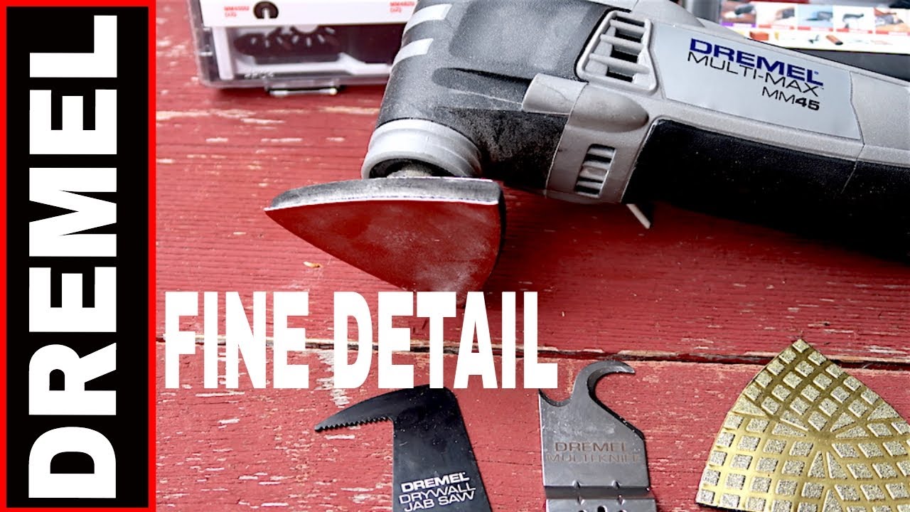 DREMEL MULTI-MAX MM45 OSCILLATING MULTI-TOOL KIT- Tool Review Tuesday!