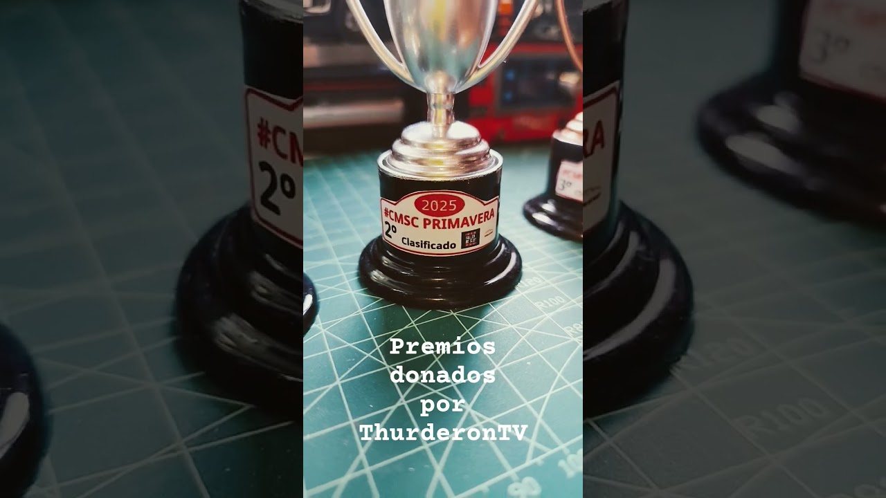 Trofeos #cmsc2025 Primavera 🌼