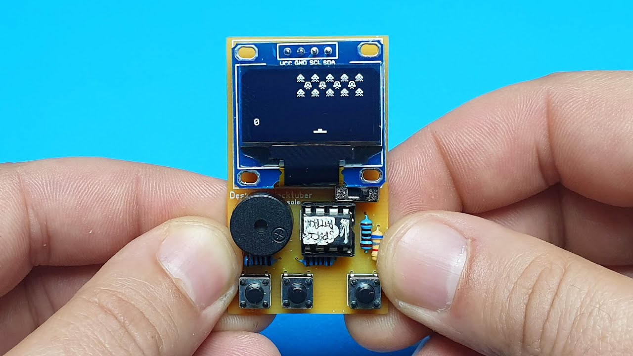 Making the Smallest Portable Game in the world