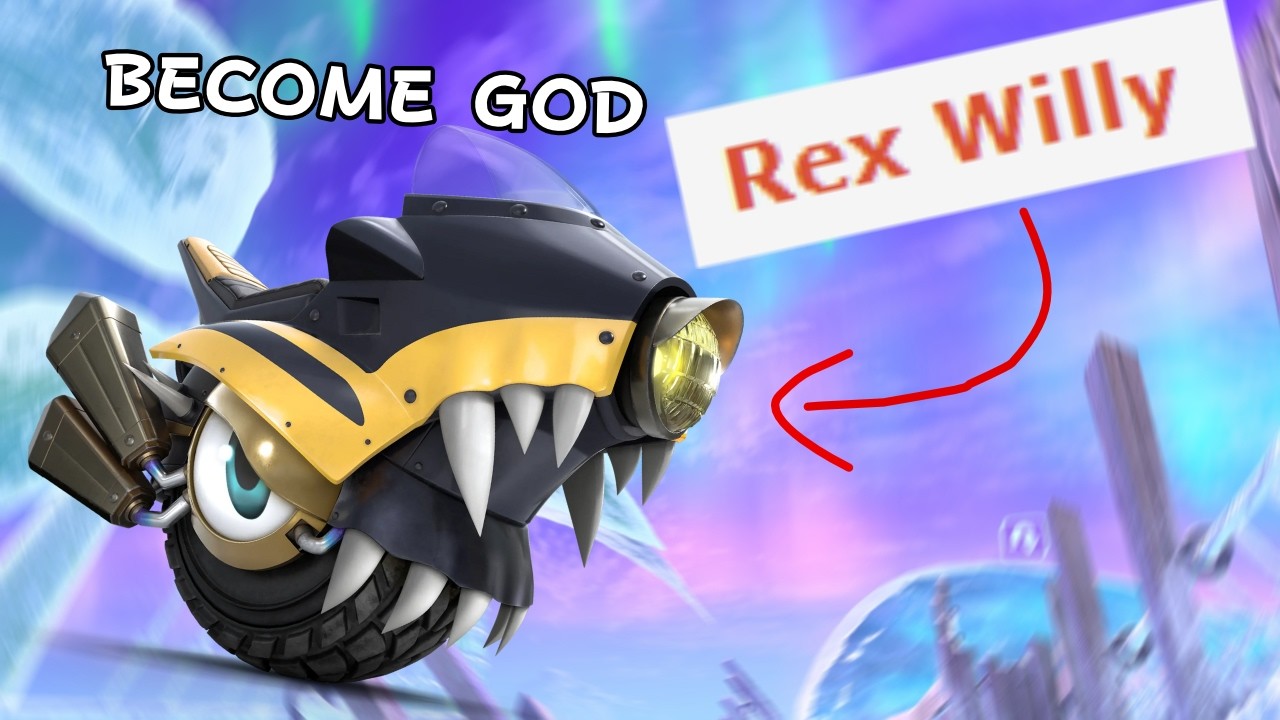 The Power of BUFFED Rex Wheelie | Kirby Air Riders