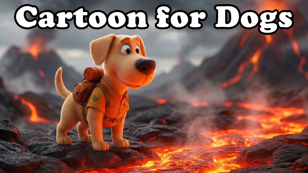 Cartoon for Dogs to Watch and Chill ❄️ Dog Calming Music for Anxiety Relief 💖 TV for Dogs to Watch 🐶