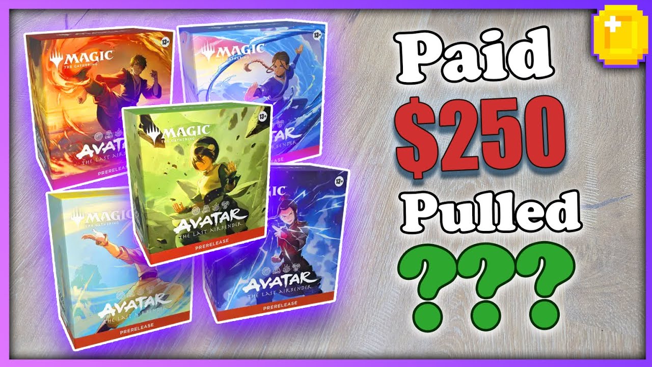 Let's Open Every Prerelease Kit and Pull $250. #avatarthelastairbender