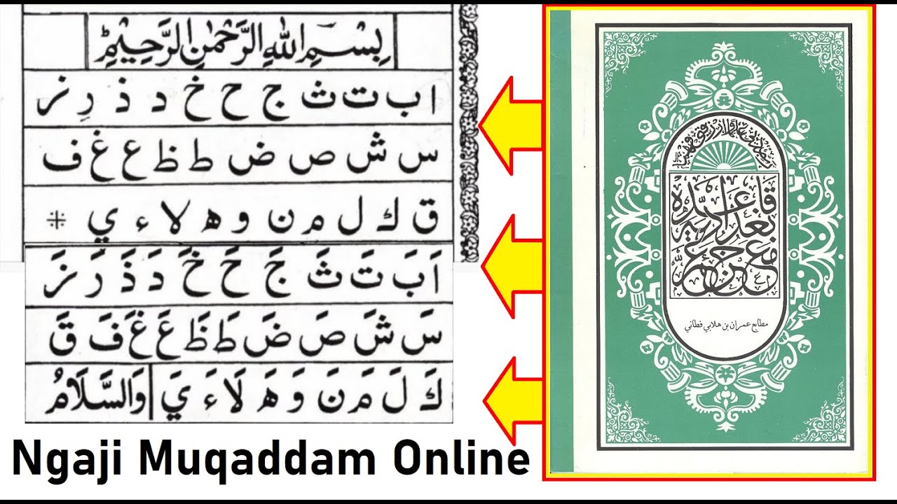 Belajar Mengaji Muqaddam Alif Ba Ta Fasa 1-2 | Mengenal Huruf & Baris Atas