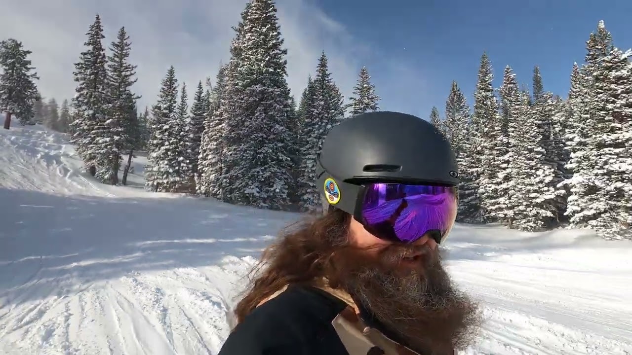 Rad and Jenn Milly Run Brighton ski resort Nov 27 2022 FRESH POW