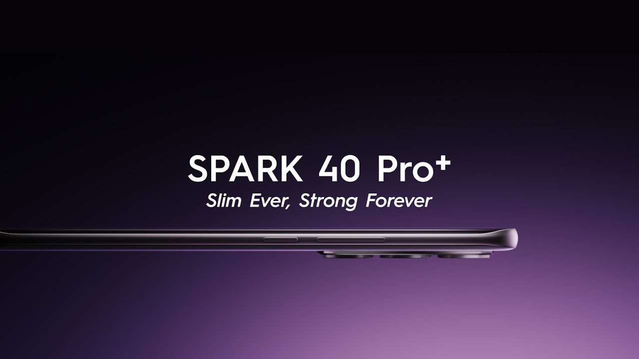 TECNO SPARK 40 Pro+ | Slim Ever, Strong Forever