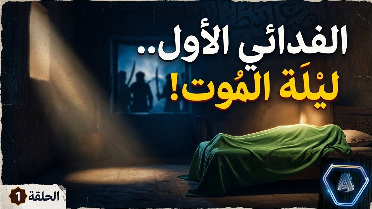 كيف نجا علي بن أبي طالب من 40 سيفاً؟ (خديعة الفراش) ⚔️ | سلسلة أسد الله (١)