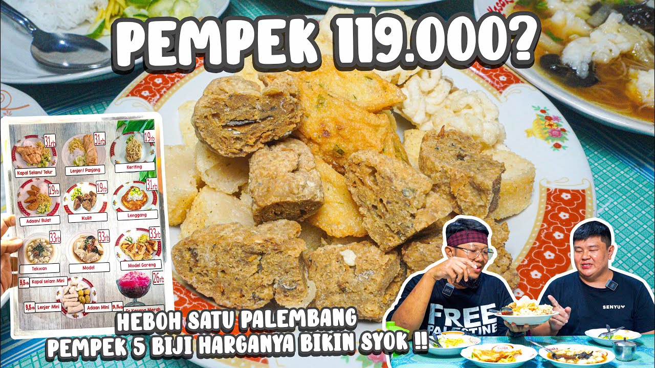 PEMPEK 119 RIBU VIRAL DI TIKTOK, BIKIN HEBOH SATU PALEMBANG !!