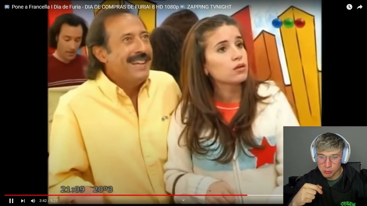 MAZZA ANABOLIZANDO y Reacciona a PONE a FRANCHELLA