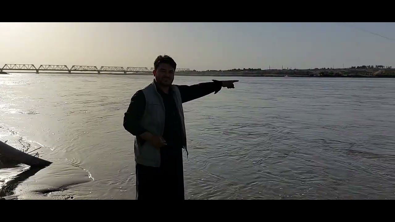 حیرتان و چشمه ها کنار دریا آمو hairatan&nbsp;afghanistan