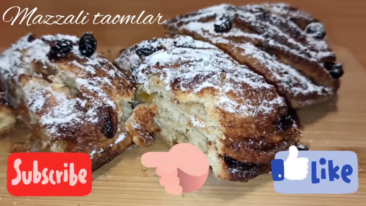 ОДНА ЯЙЦА И КЕКС ГОТОВ! КЕКС С ИЗЮМОМ ОЧЕНЬ ВКУСНЫЙ! UZUMLI KEKS TAYYORLASH USULI! JUDA MAZZALI!