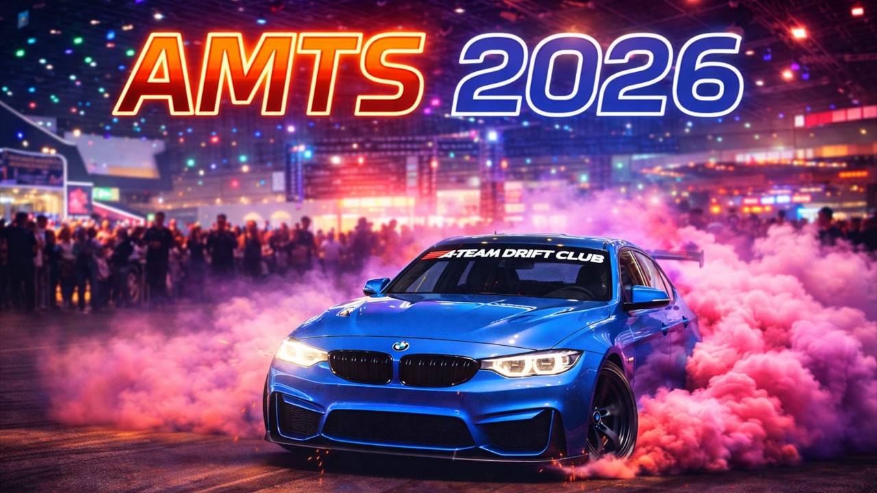 AMTS 2026 Budapest – Brutális autók, drift show és tuning legendák!