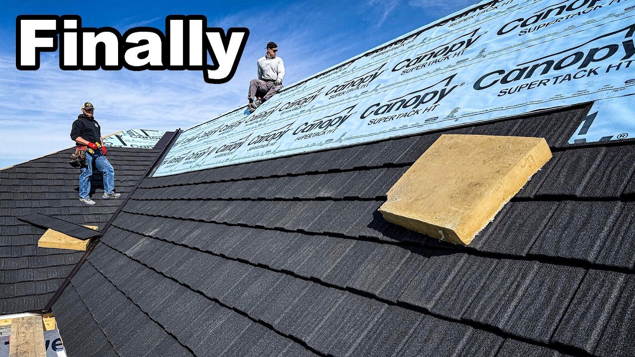 We Started Roofing Our $7,000 Mansion In The Middle of Winter...