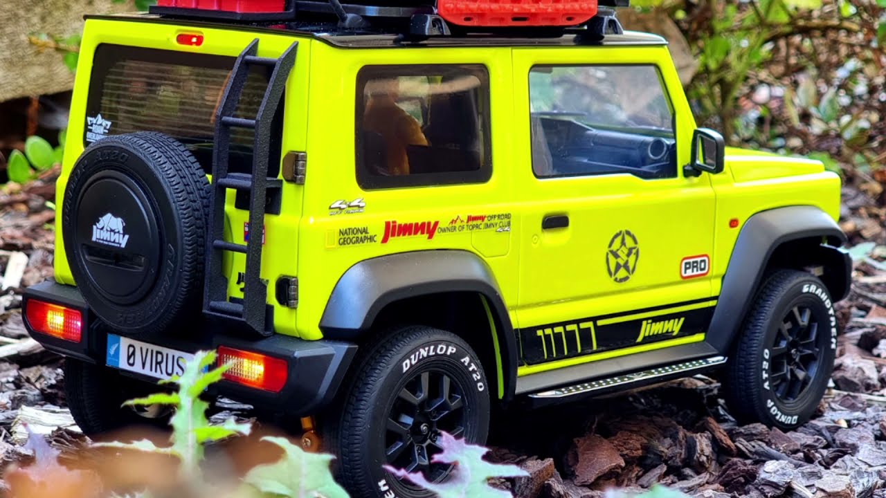 Upgrade parts installation for FMS Suzuki Jimny 1/12 crawler 