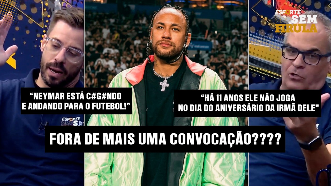 NEYMAR DECEPCIONA ANCELOTTI E DESFALCA SANTOS EM JOGO IMPORTANTE