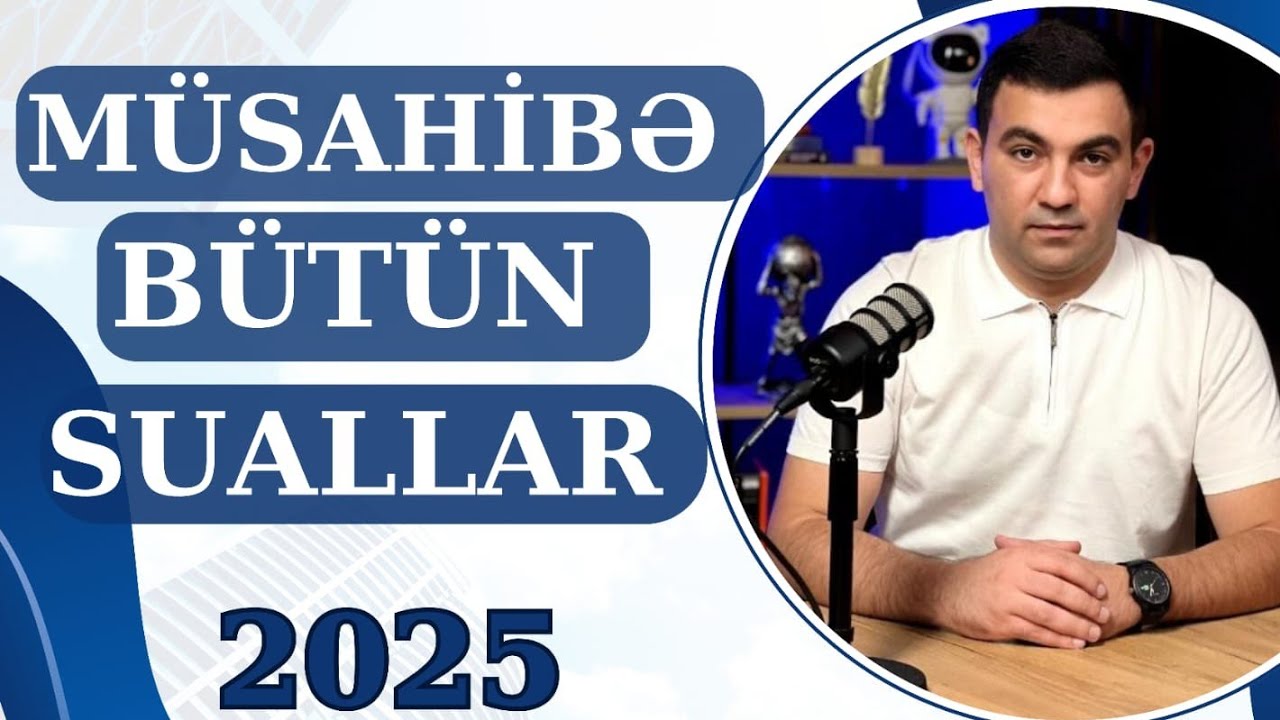 M&Uuml;SAHİBƏ B&Uuml;T&Uuml;N PROQRAM. Təlim&ccedil;i Coşqun Namazov (051-580-94-28)