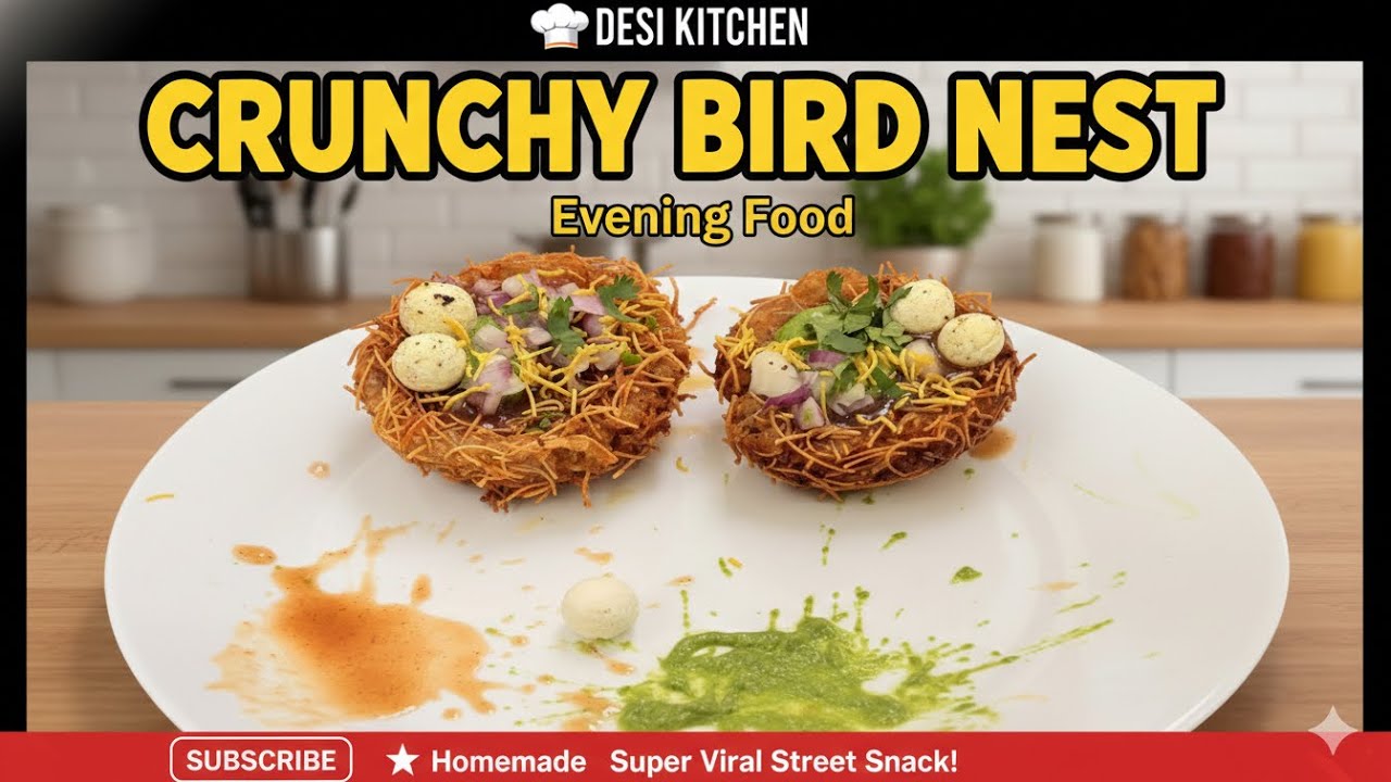 Crispy Bird Nest🪺#food #cooking #recipe #love #ytshorts#viral #viralvideo#yummy#homemade #trending 