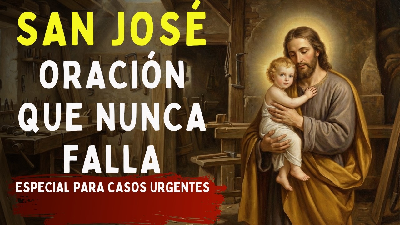 Oración a San José Que No Falla – Milagro Urgente Ahora