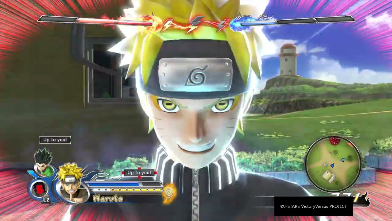 Naruto massive rasenshuriken J-STARS Victory VS+ online gameplay