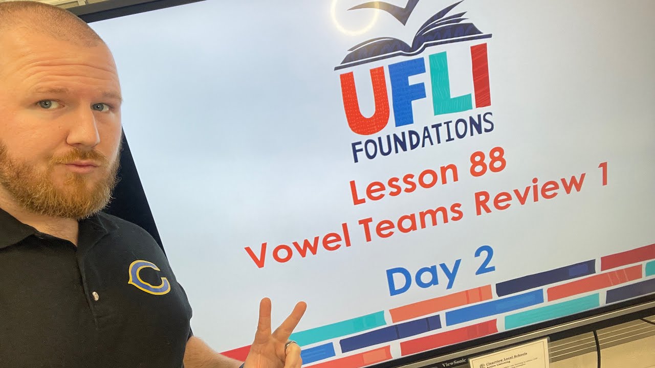 Mr. Holland’s UFLI Lesson 88 (Vowel Team Review 1) Day 2