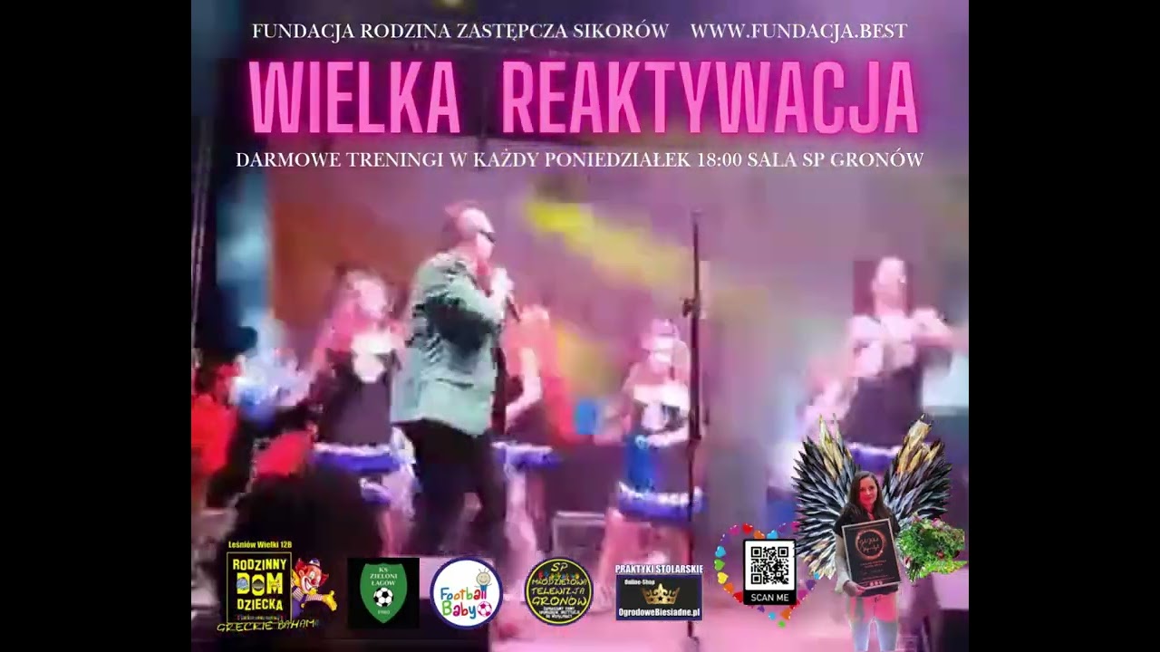 CHEERLEADER Blue-Angel REAKTYWACJA SP w Gronowie poniedziałki 18:00  www.Fundacja.best