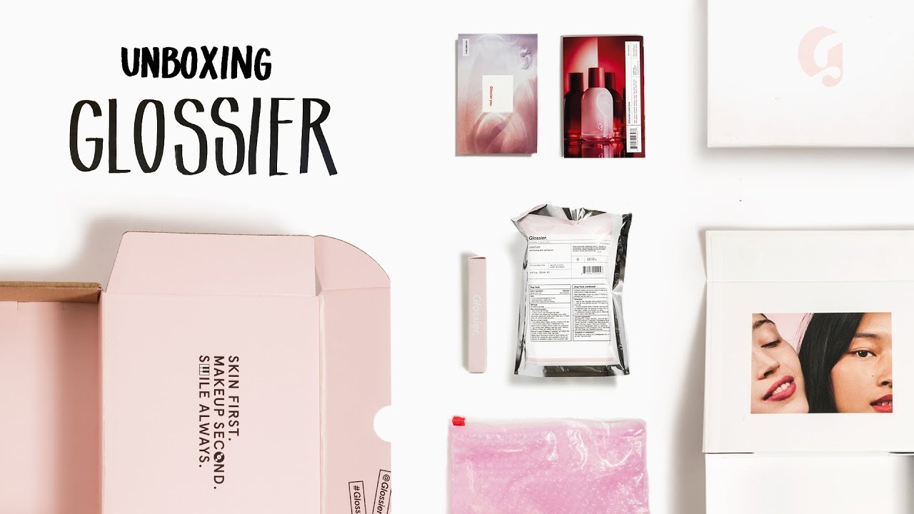 Unboxing Glossier