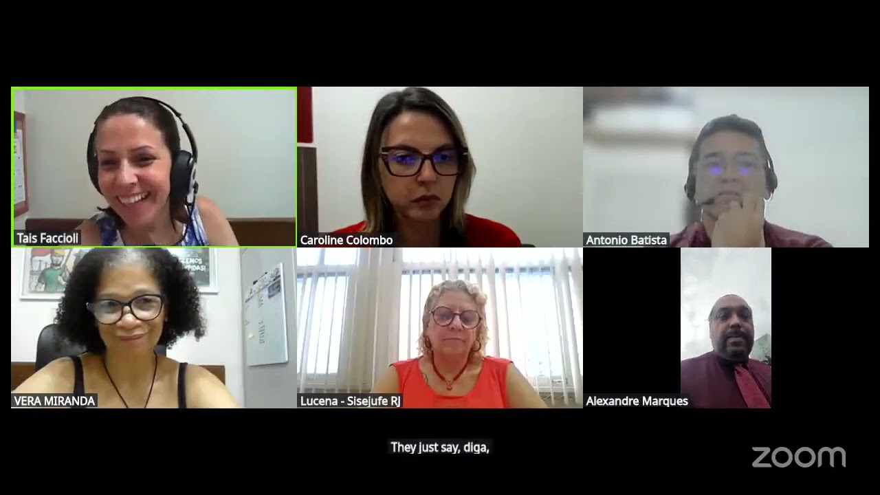 Live Conjunta pela reestruturação da carreira e derrubada do veto
