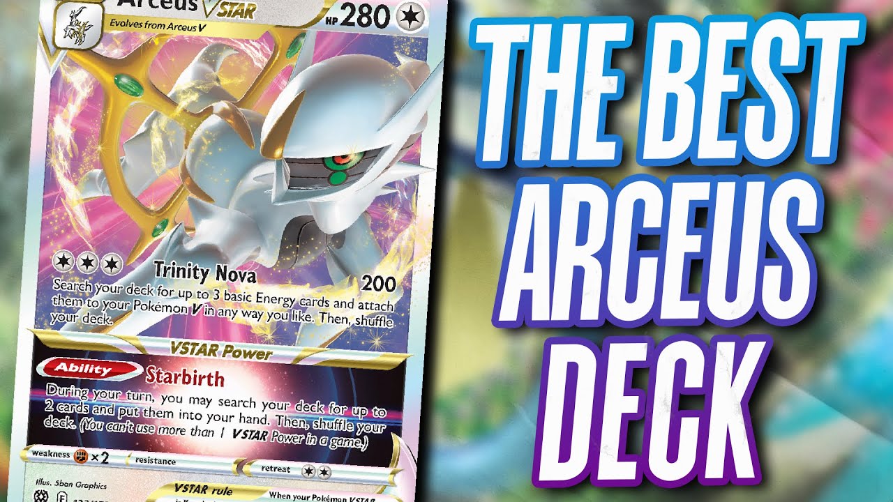The Best Arceus VSTAR Deck 🌟 Great Strategy Tips for Pokemon TCG Online
