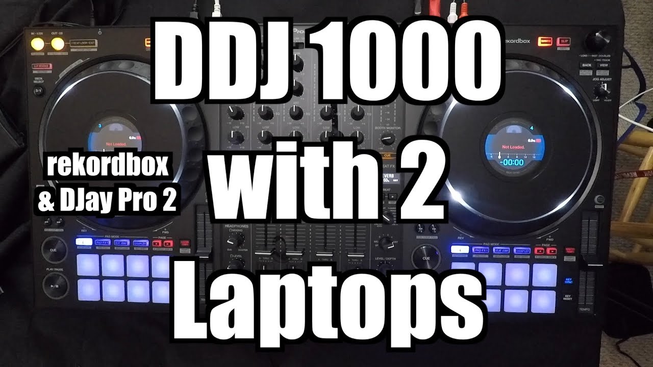 Использование Pioneer DDJ-1000 с двумя ноутбуками