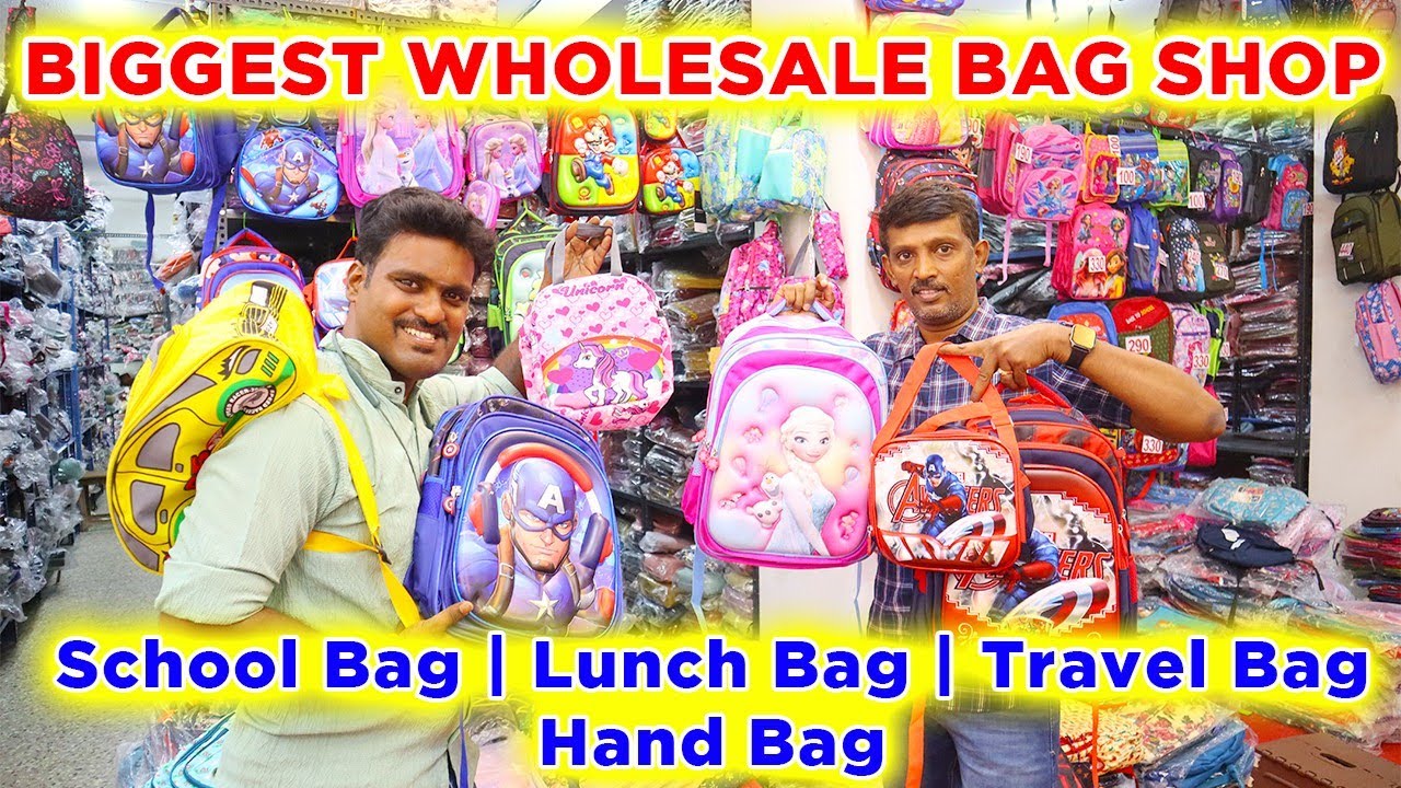 😍 Biggest Wholesale Bag Shop in Coimbatore😍Pandian Bag #bag #offer #wholesale #schoolbag