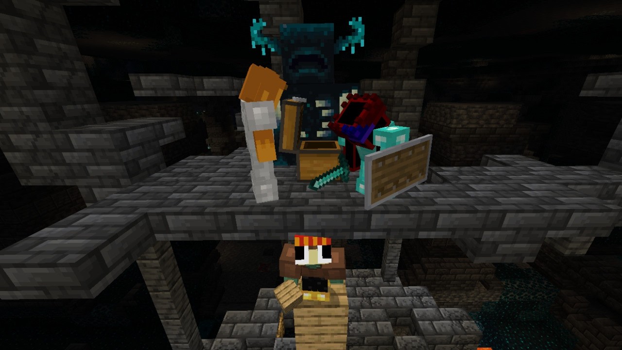 Minecraft MANHUNT Speedrunner Vs 2 Hunters