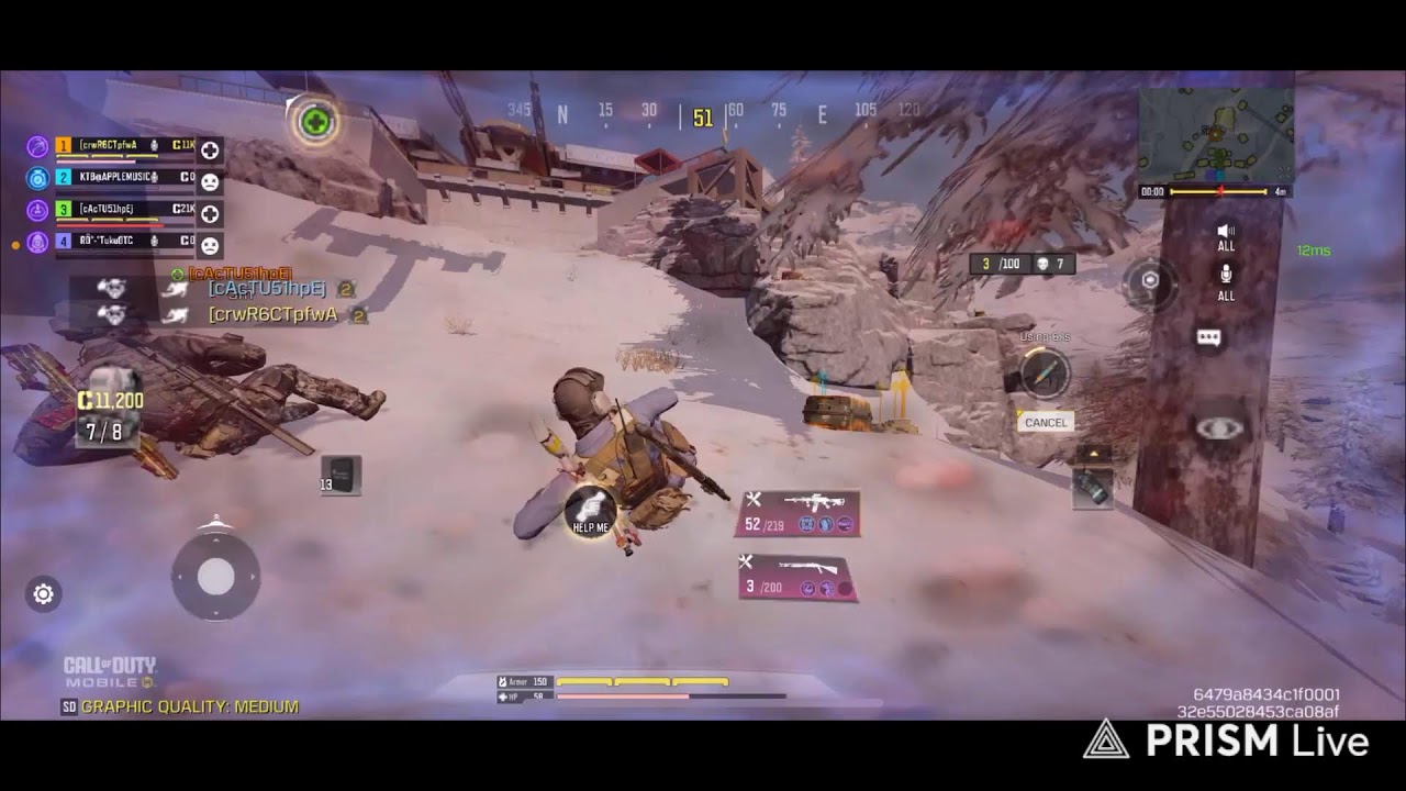 LIVE🔴 | – BR |VS°Klr7 | CODM Gameplay