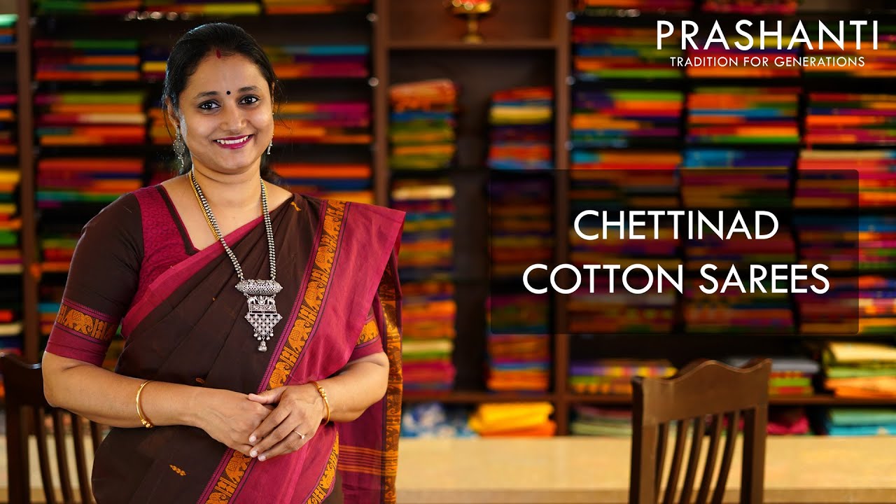 Chettinad Cotton Sarees | Prashanti