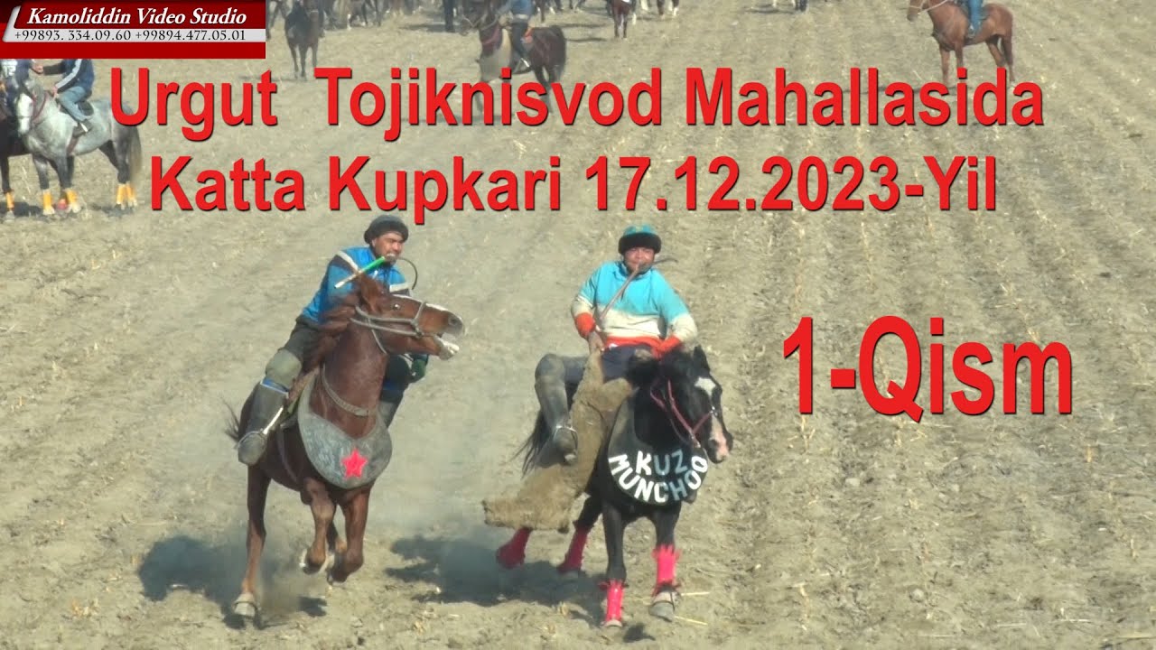Urgut Tojiknisvod Mahallasida Katta kupkari 17 12 2023 1 Qism