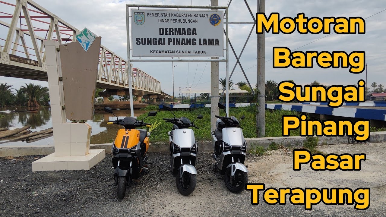 Touring Stareer 3 Lit Bareng Komunitas Ofero Club Banjarmasin Ke Pasar Terapung Lok Baintan