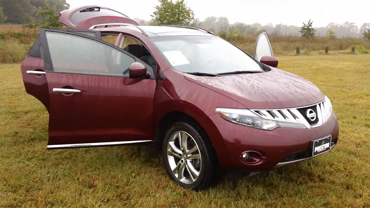 2010 Nissan Murano AWD V6 SL used car for sale Lewes Delaware