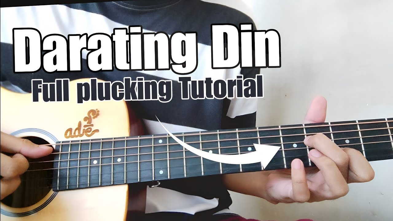 TJ Monterde - Darating Din | Plucking Guitar Tutorial (Accurate Chords)