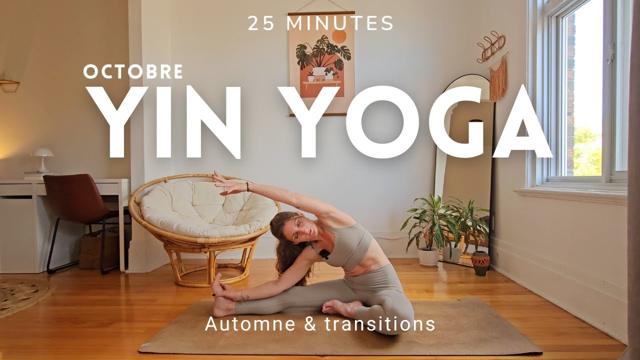 Yin Yoga d'octobre |  Automne et transitions | salome soham