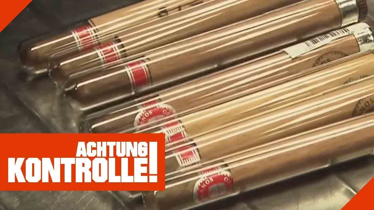Zigarrenschmuggel im Flughafen-Zoll: Wie hoch ist die Strafe? | Achtung Kontrolle | Kabel Eins