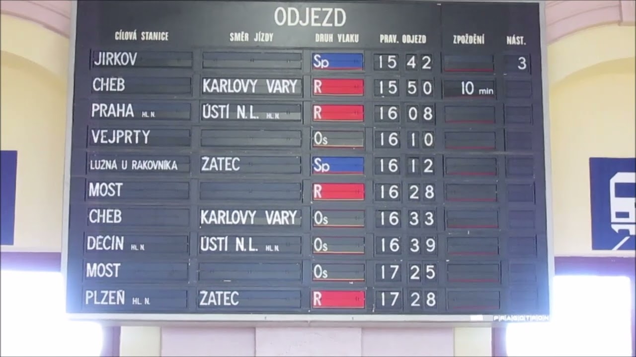 Pragotrony v CHomutově