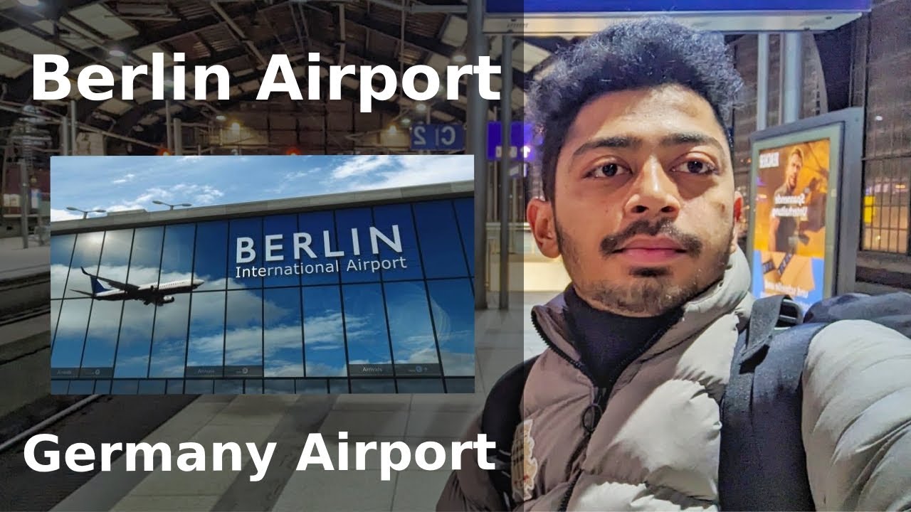 Berlin Airport || Germany Airport 🇩🇪✈️ || An easy way to arrive at Berlin Airport