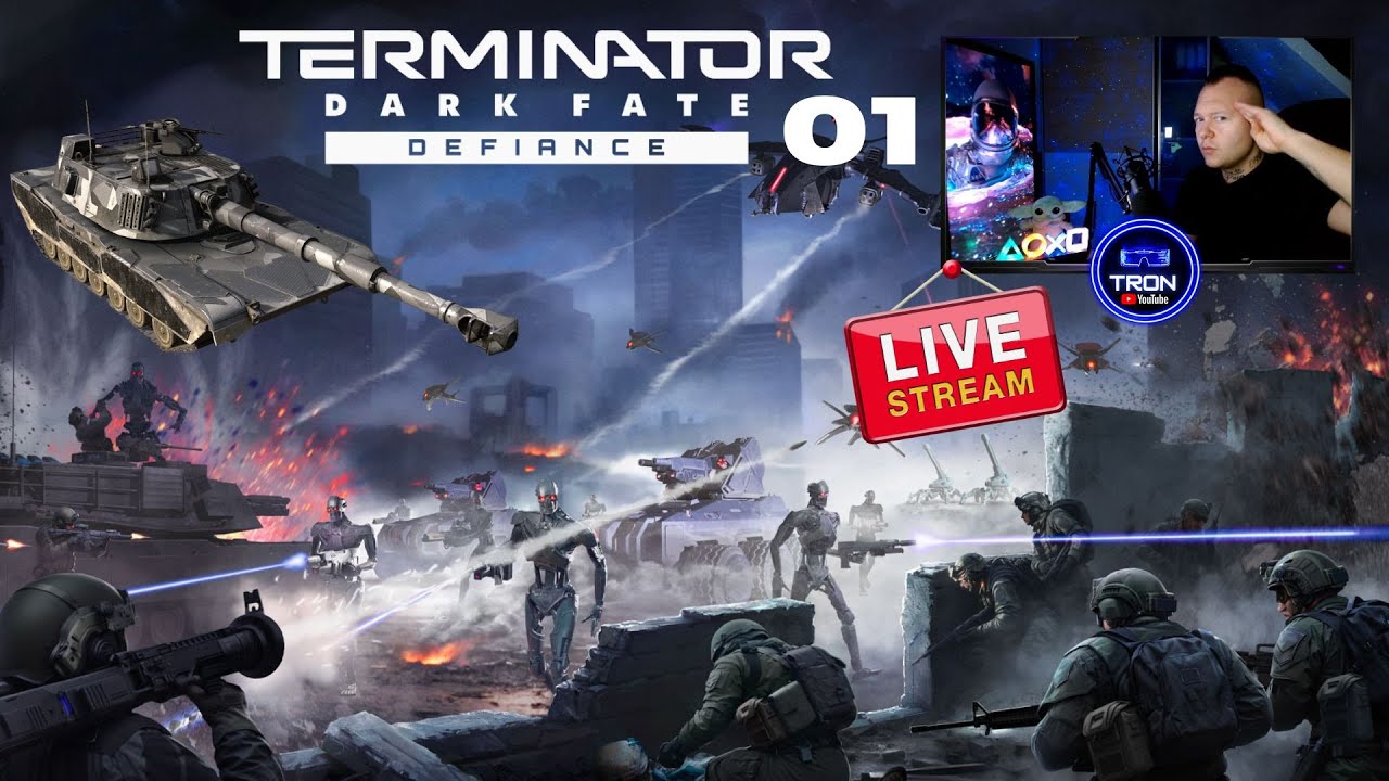 Terminator Dark Fate Defiance 01 [Terminator Overhaul Mod] Live RTS Let's Play [Deutsch]