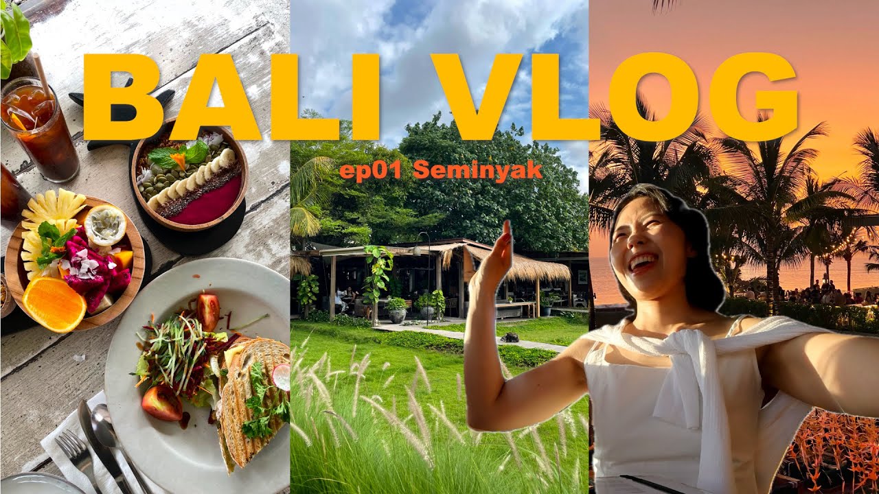 [발리브이로그🇮🇩] ep.01스미냑day 🏝️ 쇼핑, 맛집, 카페, 마사지 그리고 포테이토헤드 비치클럽까지❤️‍🔥