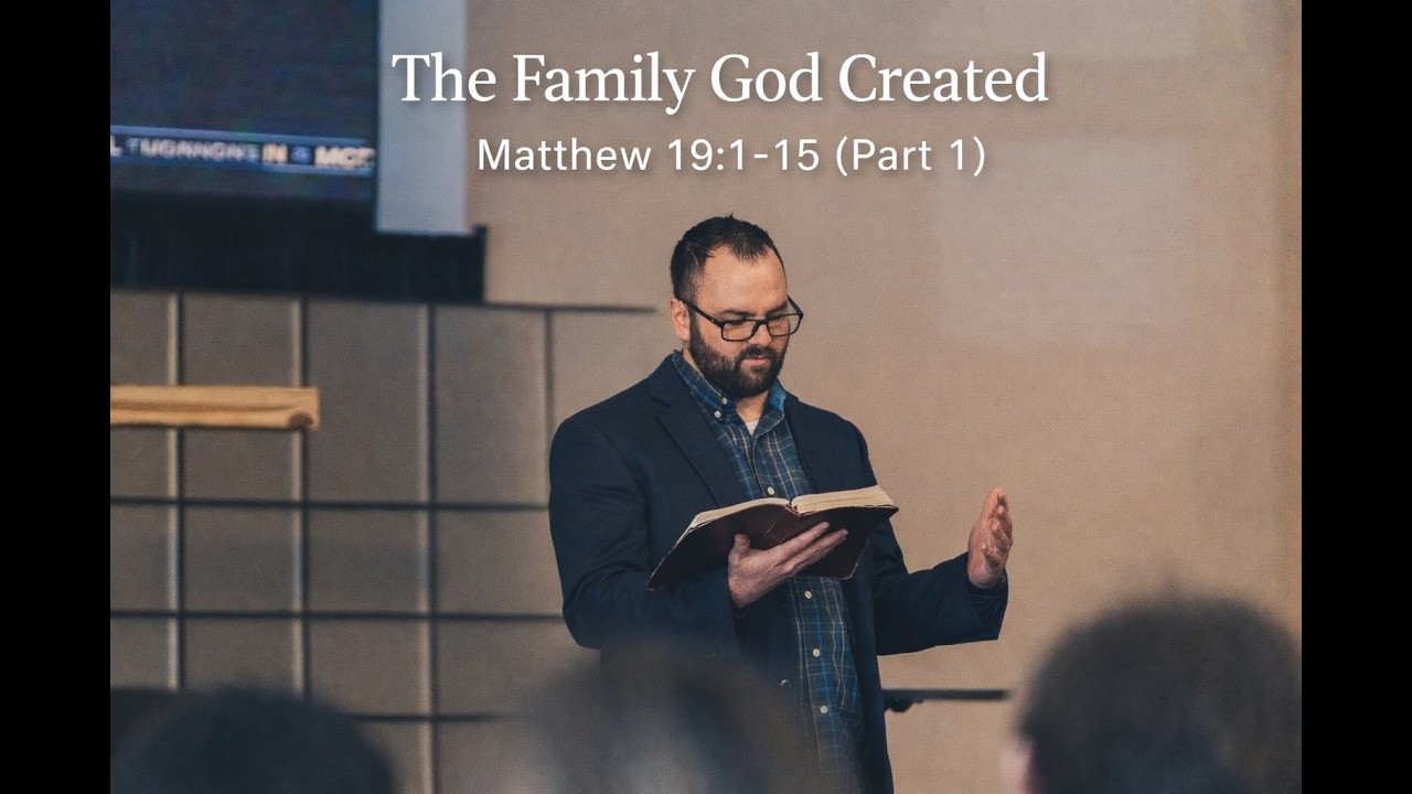 February 8, 2026 // 10:30 AM // Sanctuary Service // Matthew 19:1-15 (Part 1)