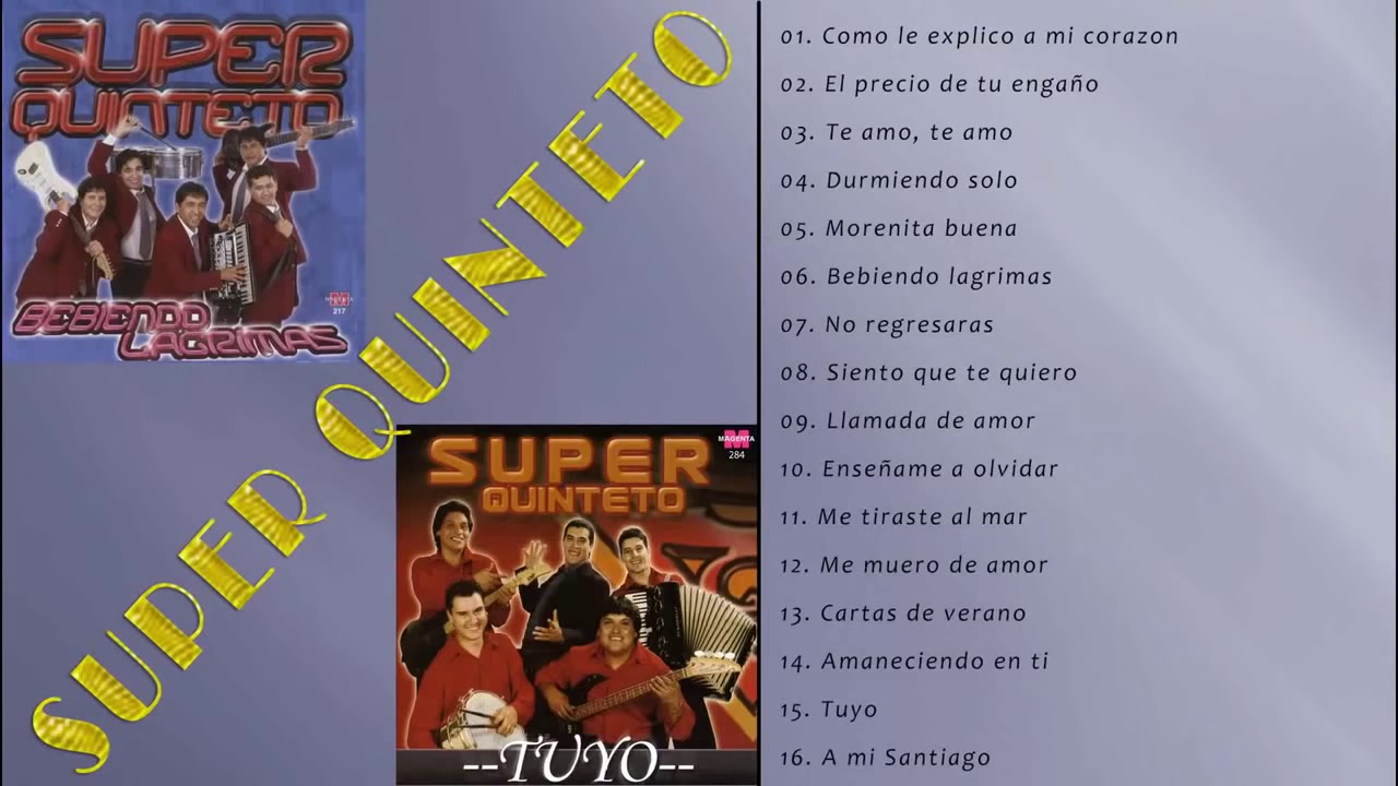 SUPER QUINTETO GRANDES EXITOS