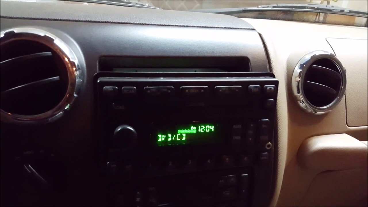 ford radio modification for aux input and bluetooth.