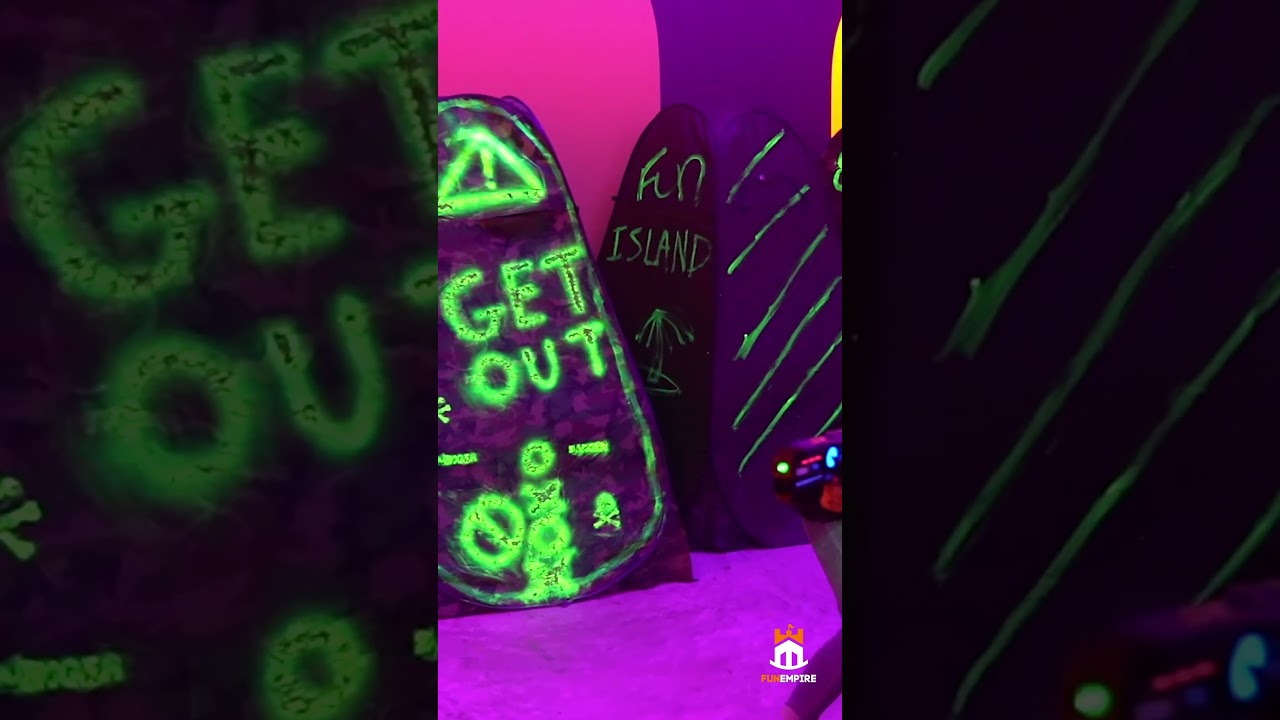 Saber Tag and Neon Laser Tag With Kemin Industries #shorts #shortsvideo #shortsfeed #trending