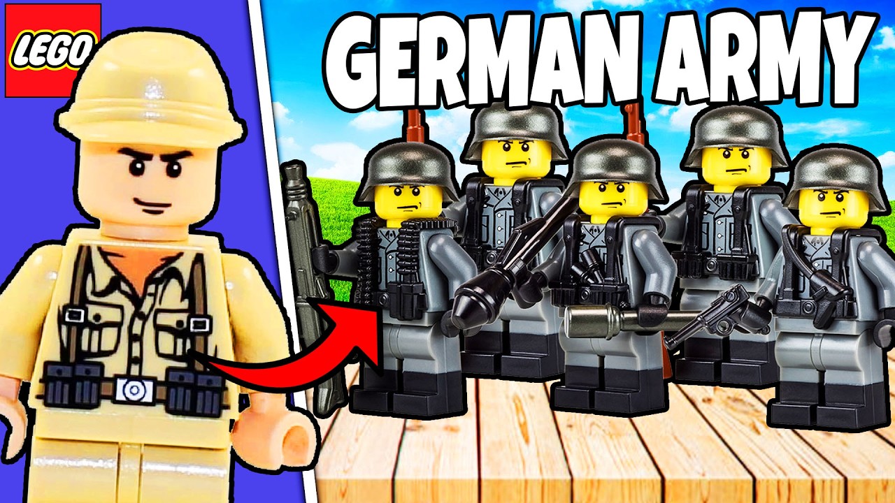 Я улучшаю LEGO WW2 ARMY, делая его в 100 раз лучше...