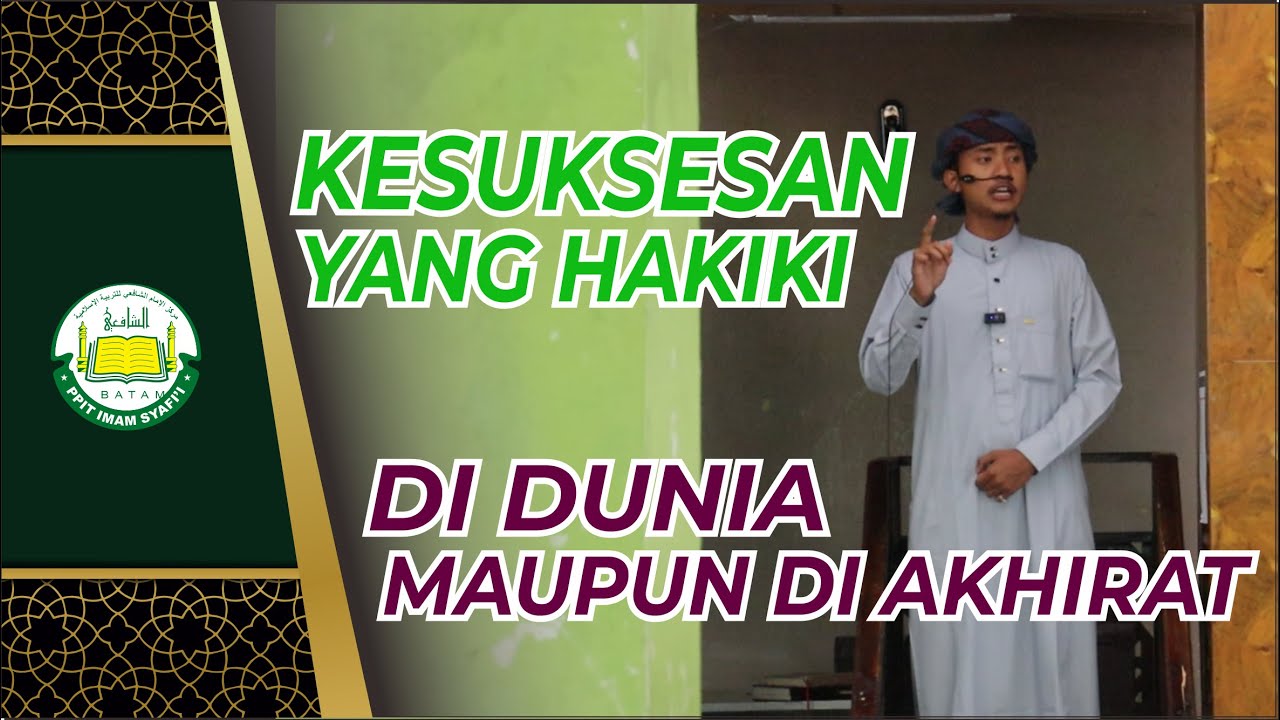 Kesuksesan yang Hakiki